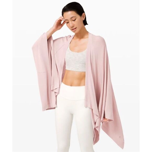 Lululemon open mind wrap knit pink - Picture 1 of 8